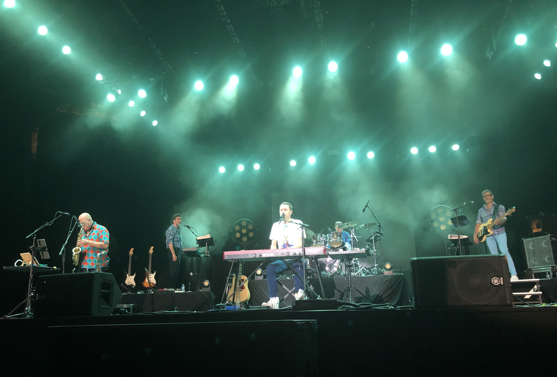 Concert de Covertramp au théâtre de verdure de Nice