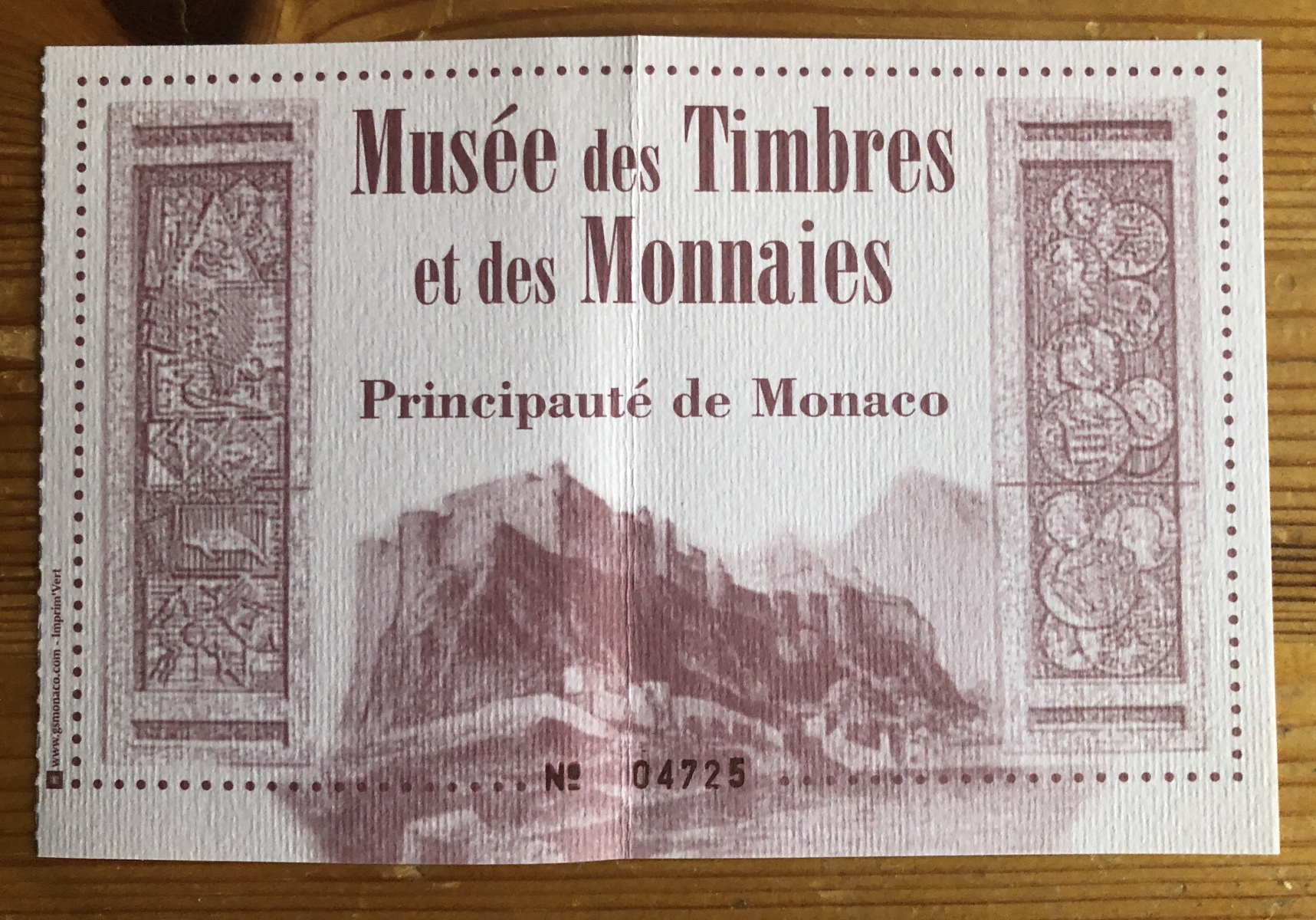 Visite du musée des timbres et des monnaies de Monaco