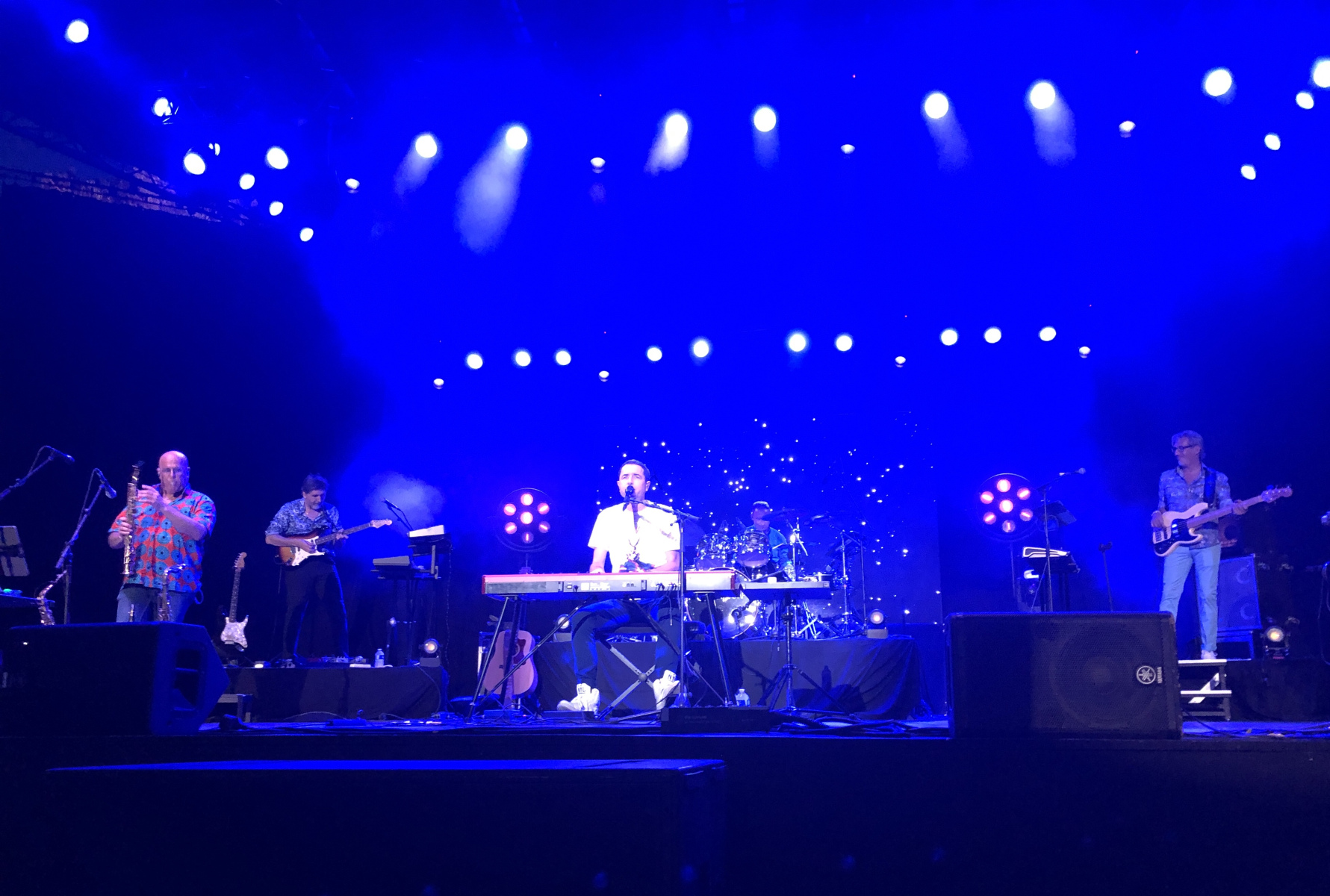 Concert de Covertramp au théâtre de verdure de Nice