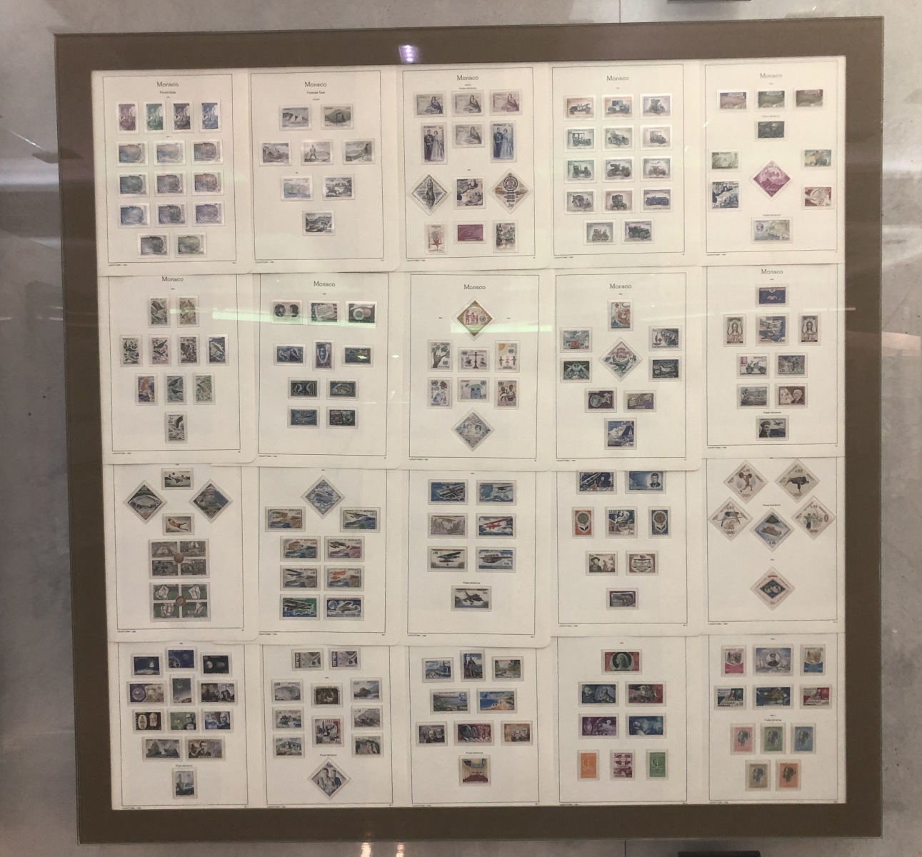 Visite du musée des timbres et des monnaies de Monaco