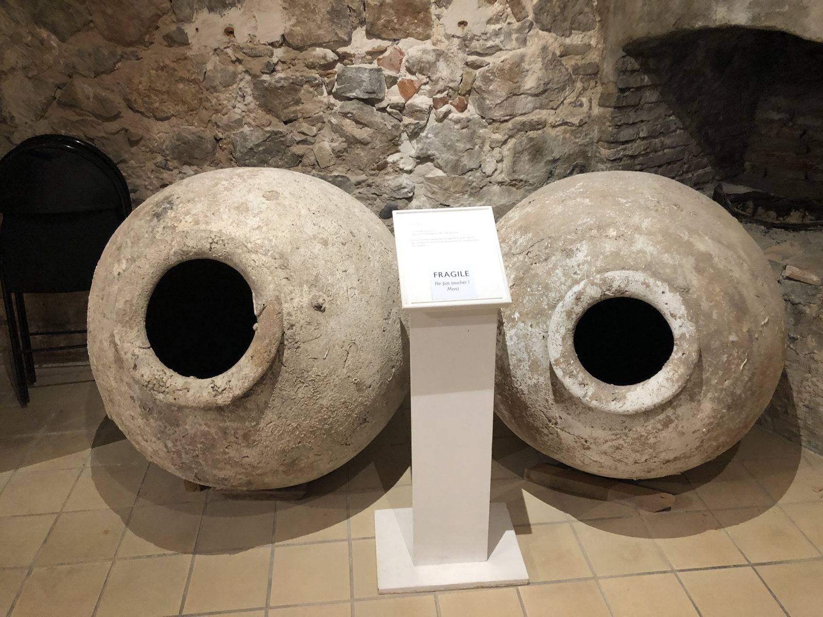 Visite du musée d'archéologie d'Antibes