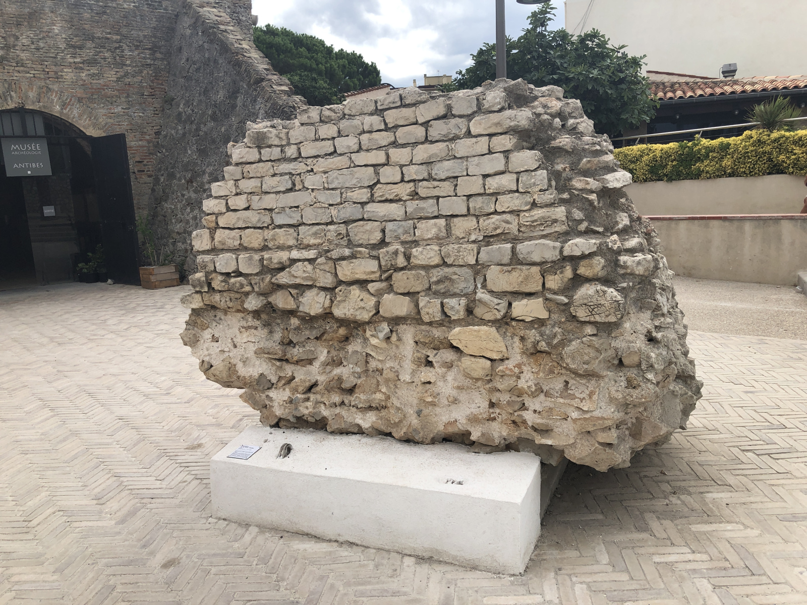 Visite du musée d'archéologie d'Antibes