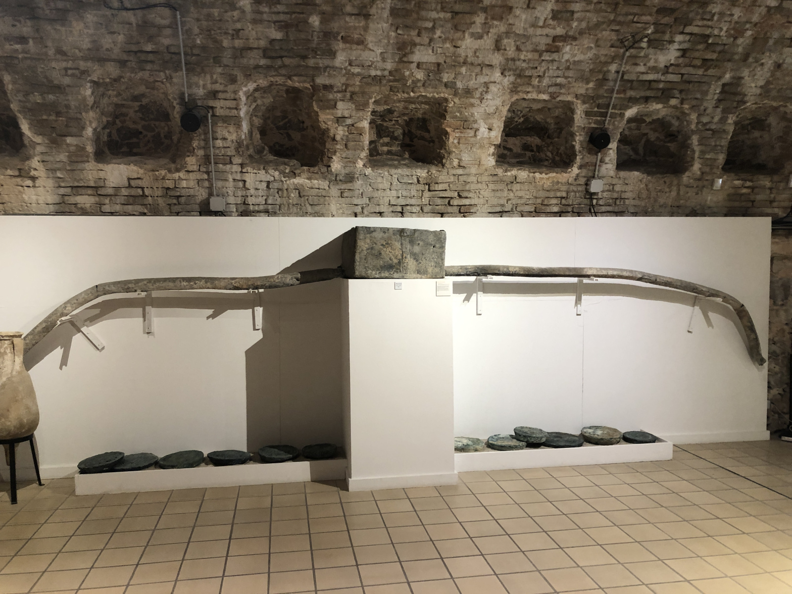Visite du musée d'archéologie d'Antibes