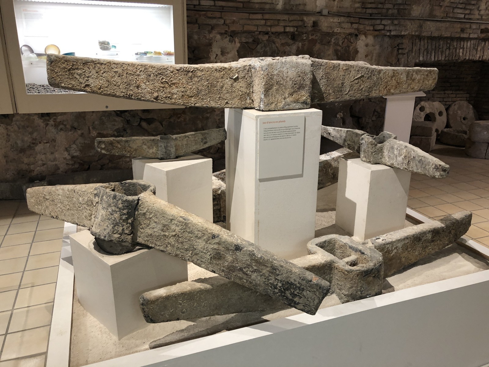 Visite du musée d'archéologie d'Antibes
