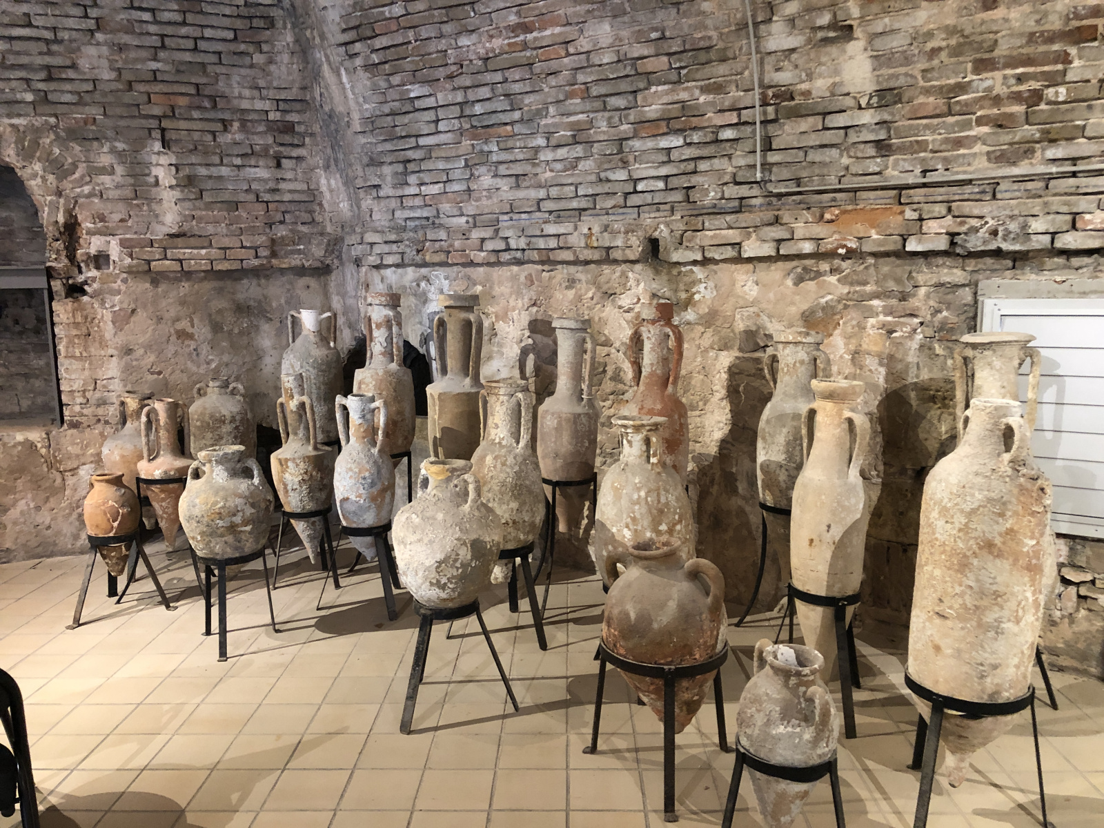 Visite du musée d'archéologie d'Antibes