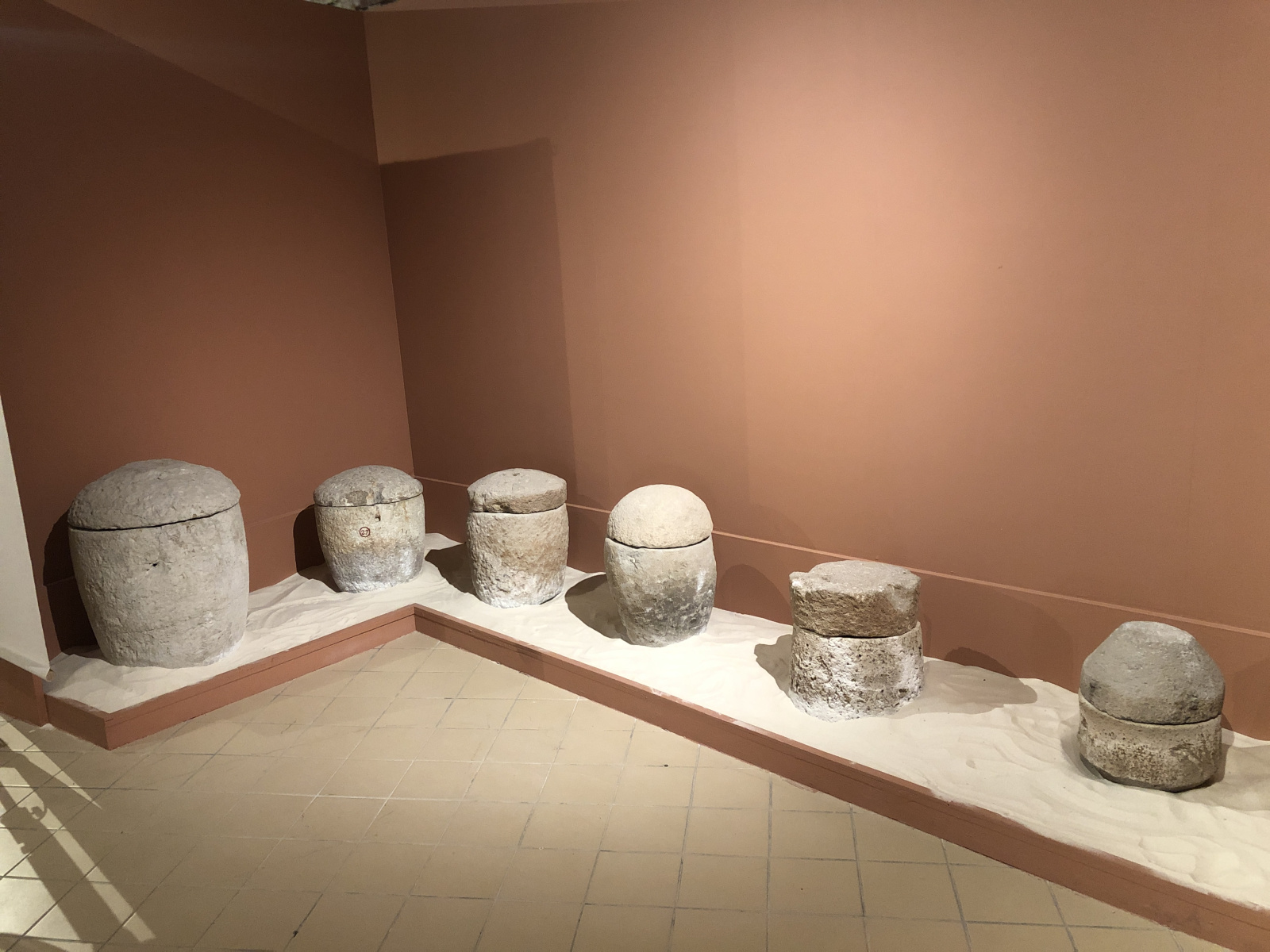 Visite du musée d'archéologie d'Antibes