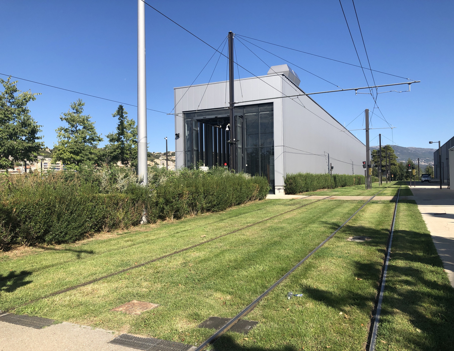 Visite du dépôt des lignes de tramway 2 et 3
