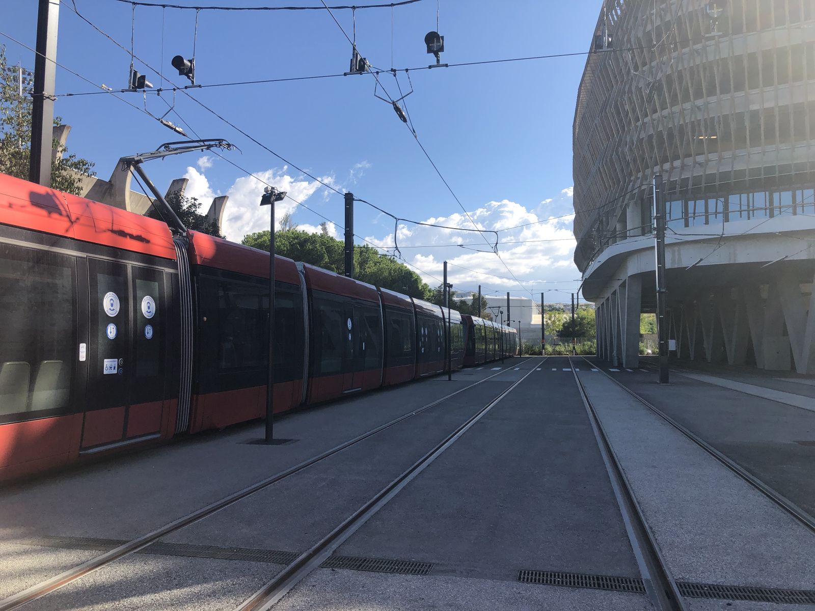 Visite du dépôt des lignes de tramway 2 et 3