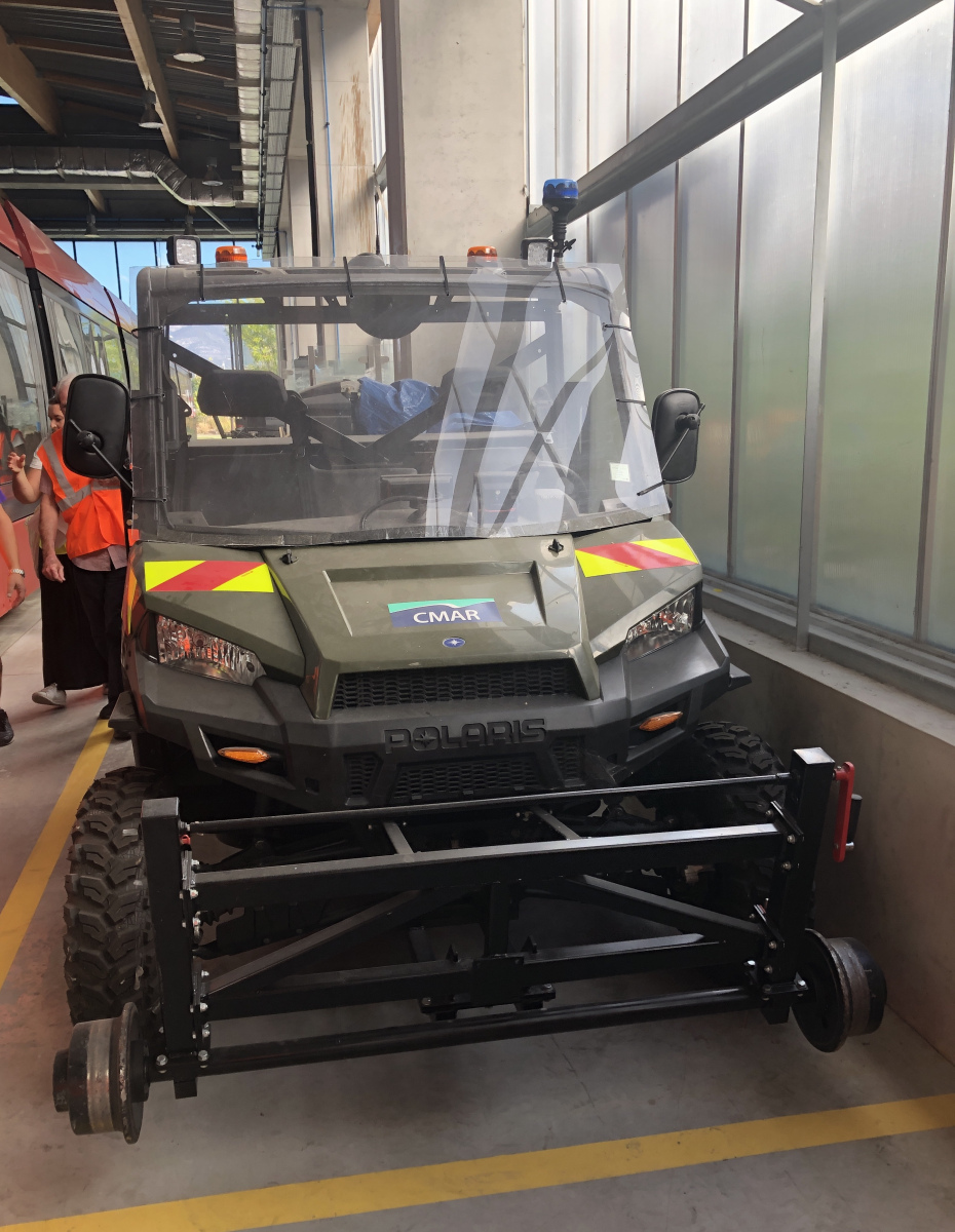Visite du dépôt des lignes de tramway 2 et 3
