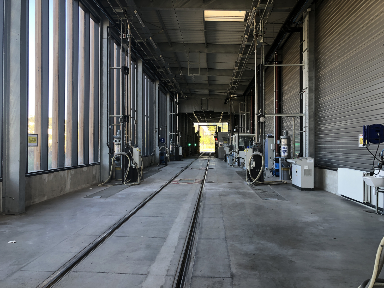 Visite du dépôt des lignes de tramway 2 et 3