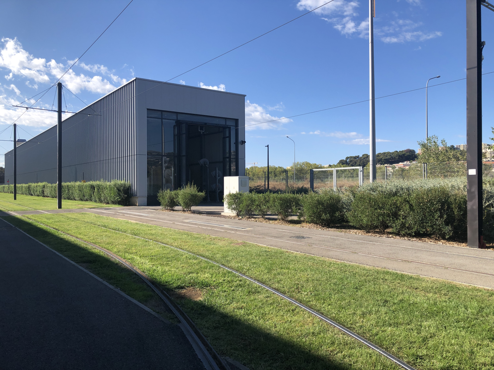 Visite du dépôt des lignes de tramway 2 et 3