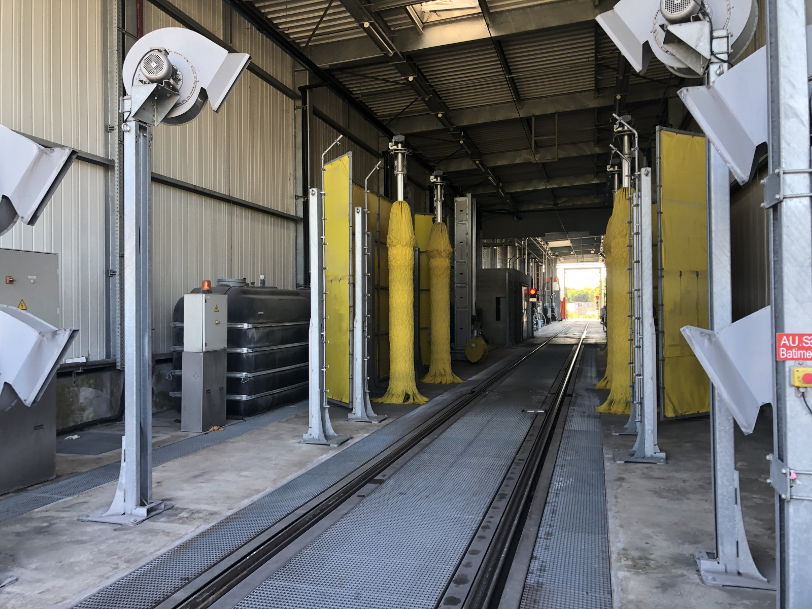 Visite du dépôt des lignes de tramway 2 et 3