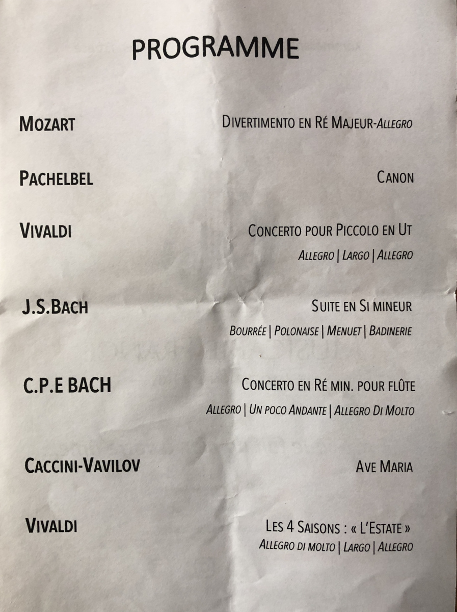 Concert du 