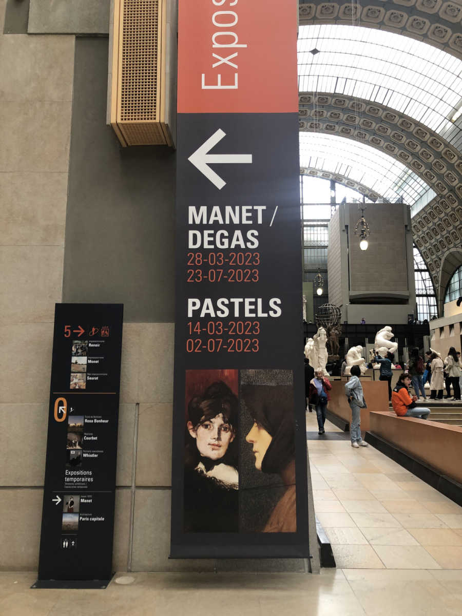 Visite de l’exposition « Manet / Degas » au musée d’Orsay