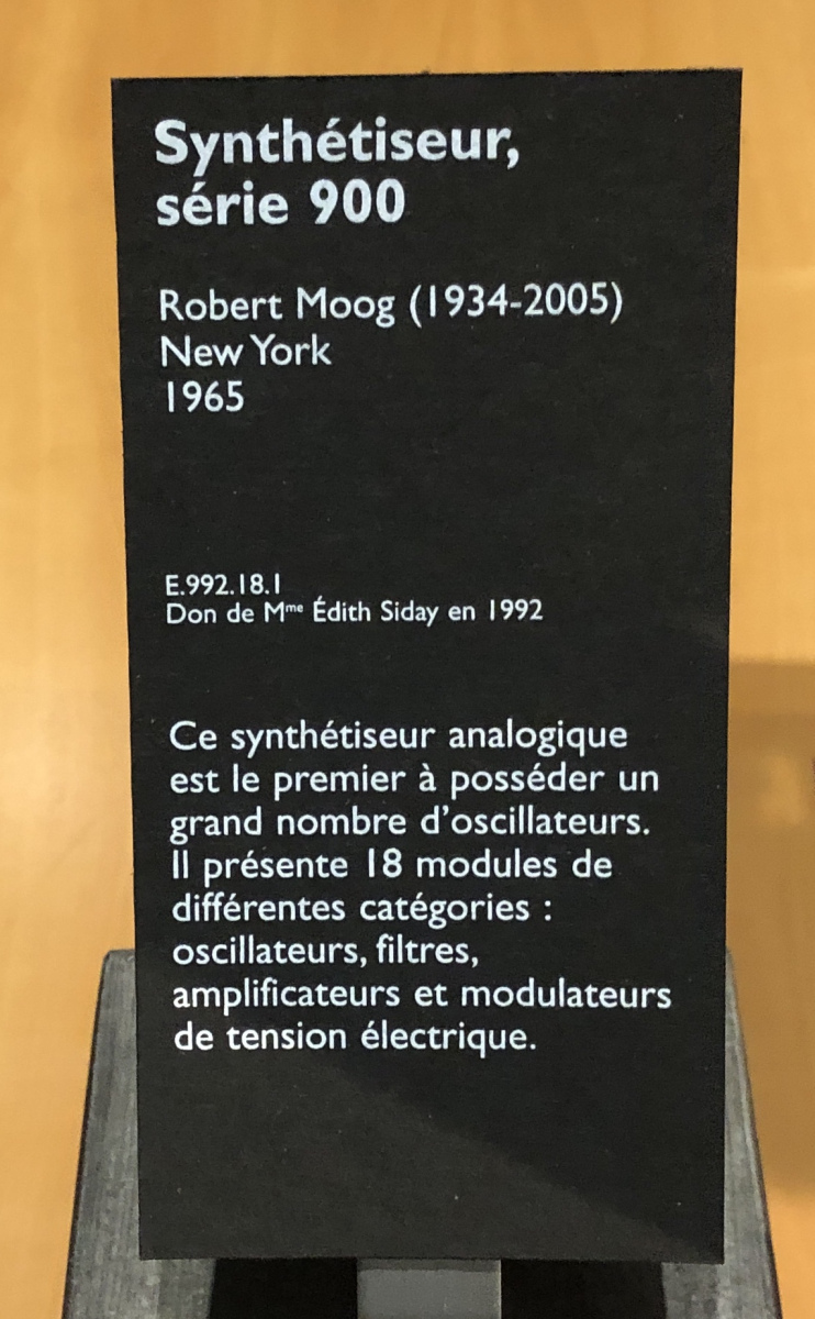 Visite du magnifique musée de la musique de Paris