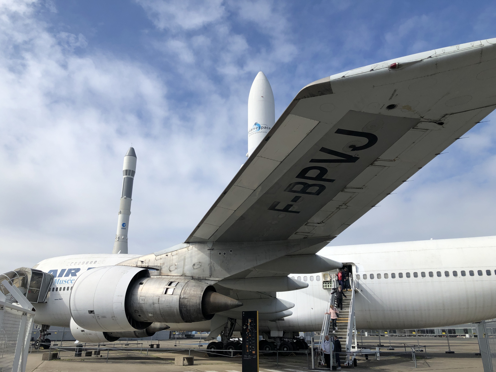 Visite du musée de l'air et de l'espace (à coté de Paris)
