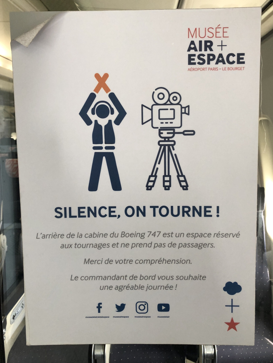 Visite du musée de l'air et de l'espace (à coté de Paris)