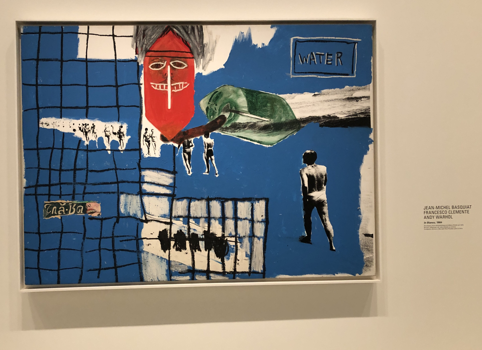 Visite de l'exposition « Basquiat × Warhol, à quatre mains » à la fondation Louis Vuitton.
