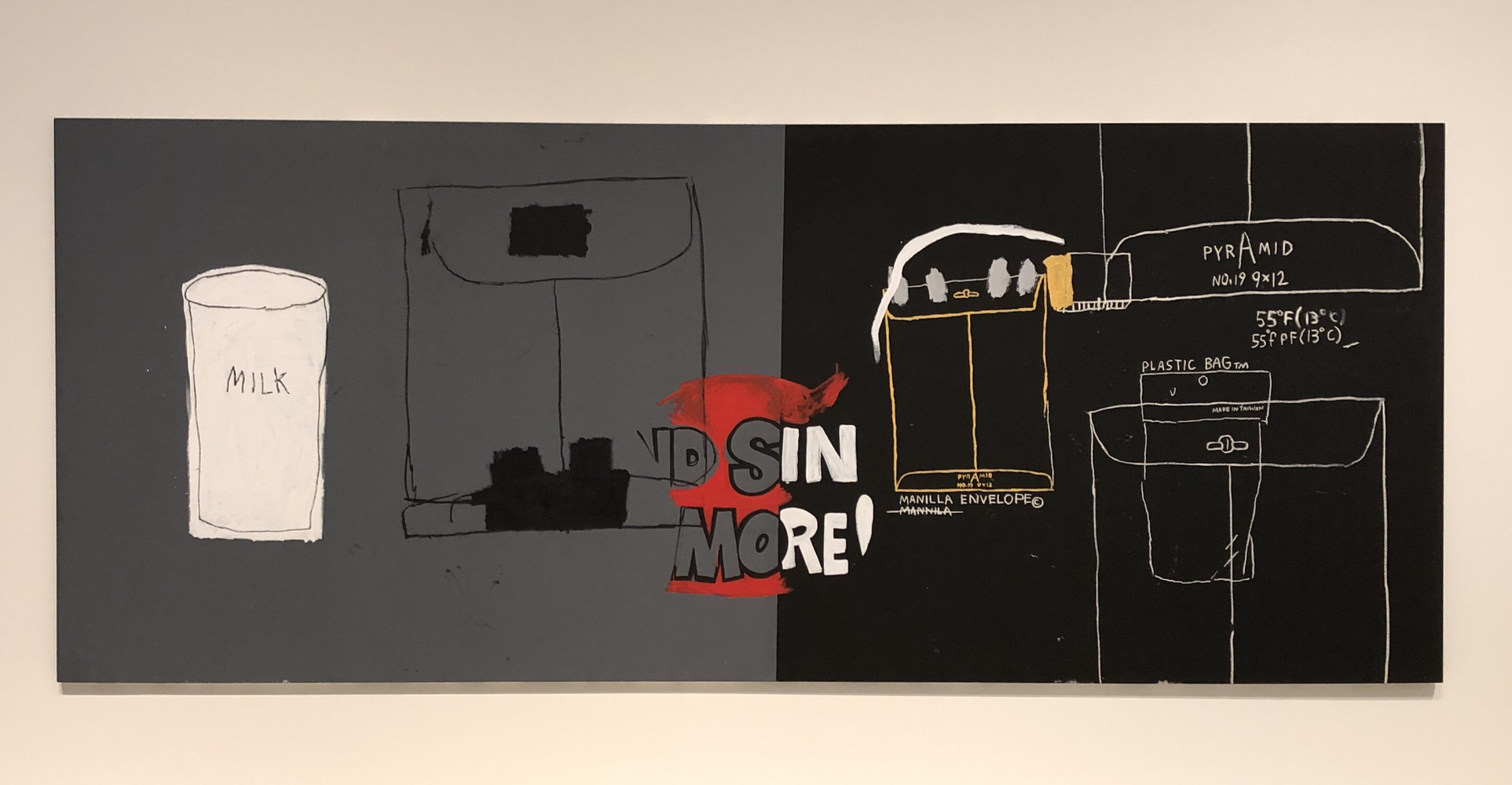 Visite de l'exposition « Basquiat × Warhol, à quatre mains » à la fondation Louis Vuitton.