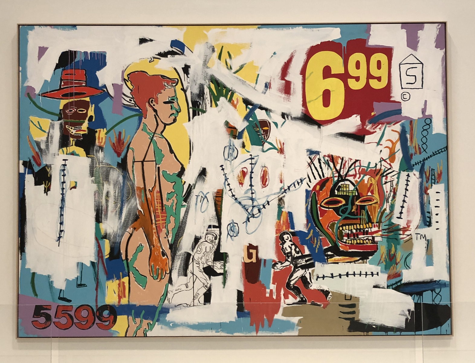 Visite de l'exposition « Basquiat × Warhol, à quatre mains » à la fondation Louis Vuitton.