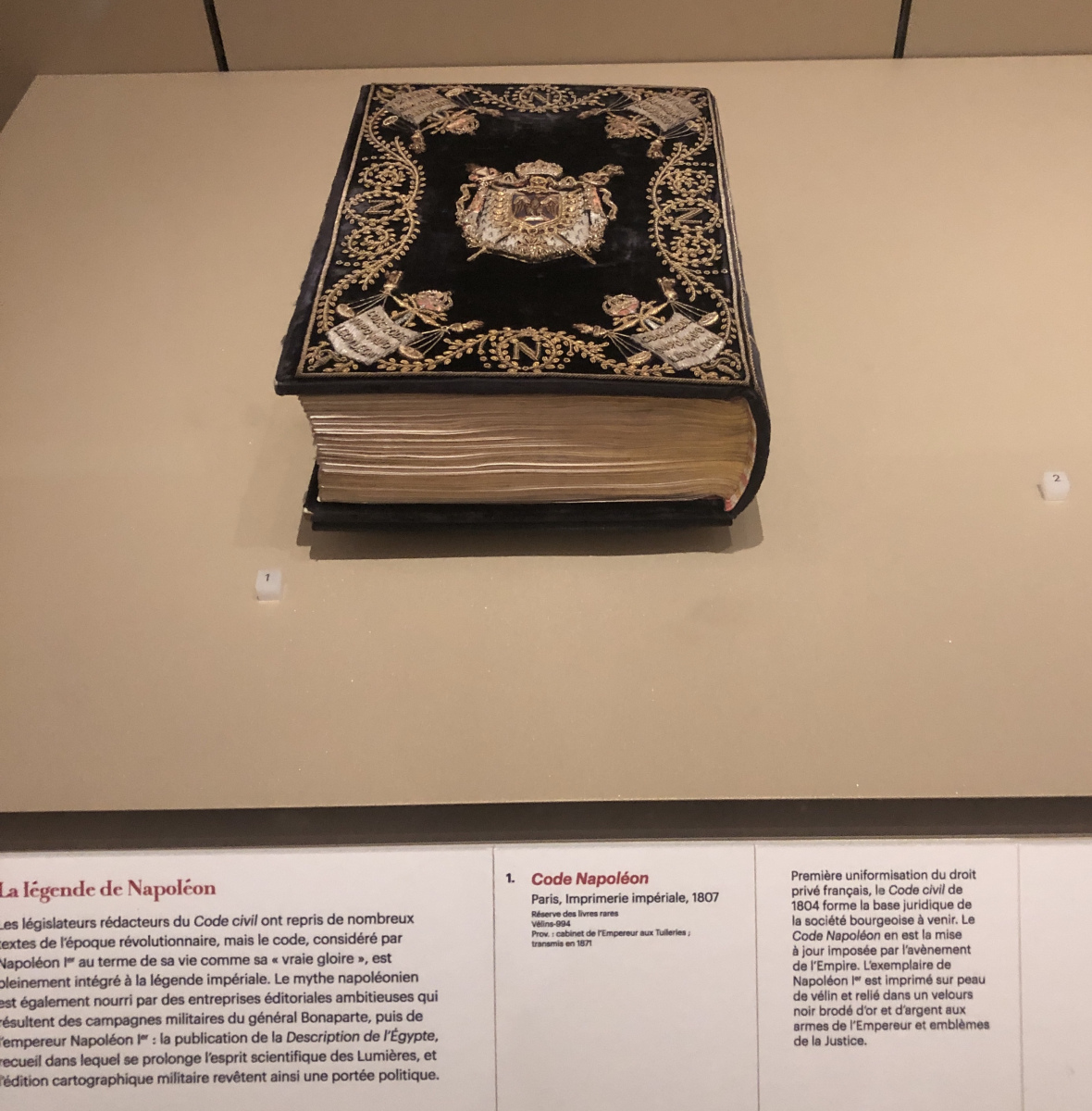 Visite du magnifique musée de la bibliothèque nationale Richelieu