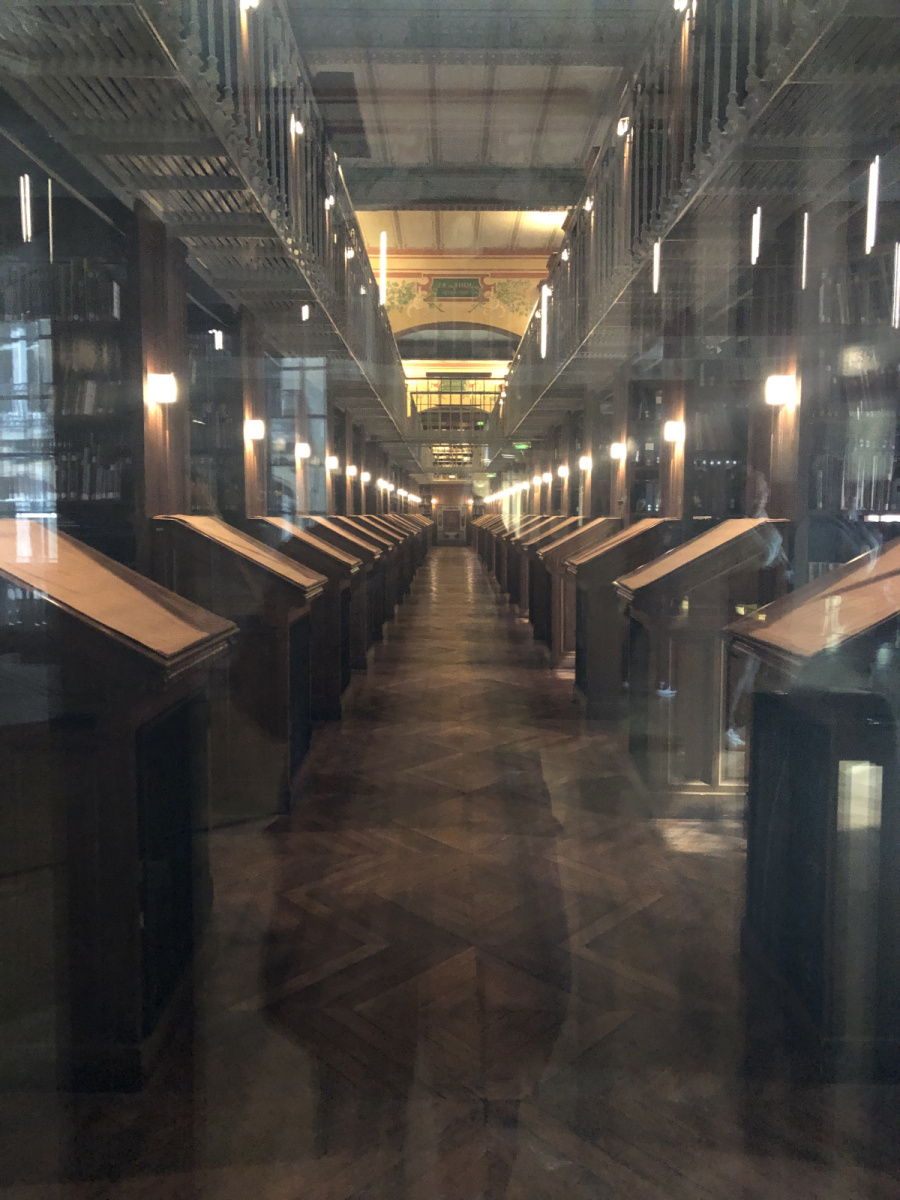 Visite du magnifique musée de la bibliothèque nationale Richelieu