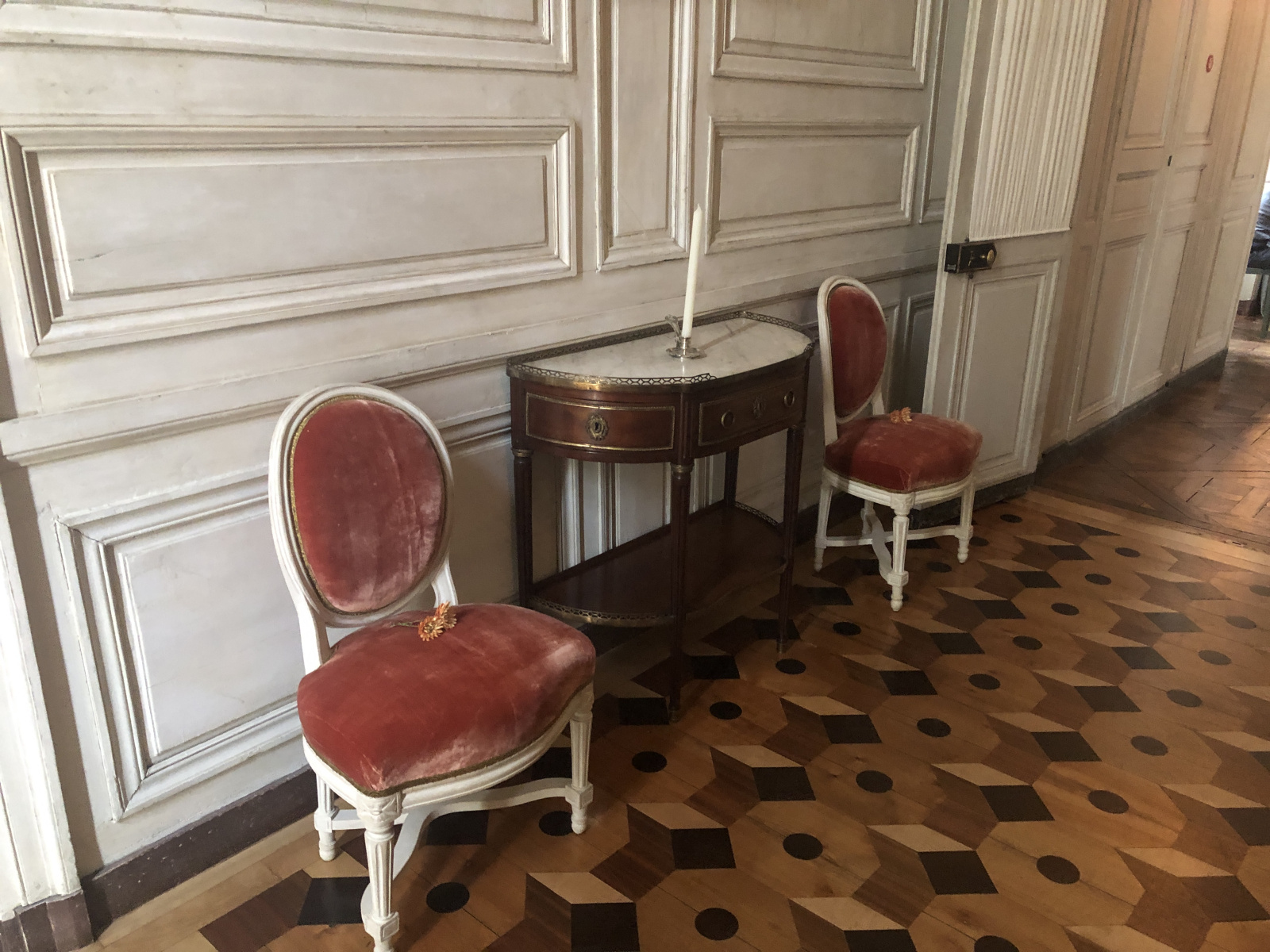 Visite de l'hôtel de la Marine à Paris