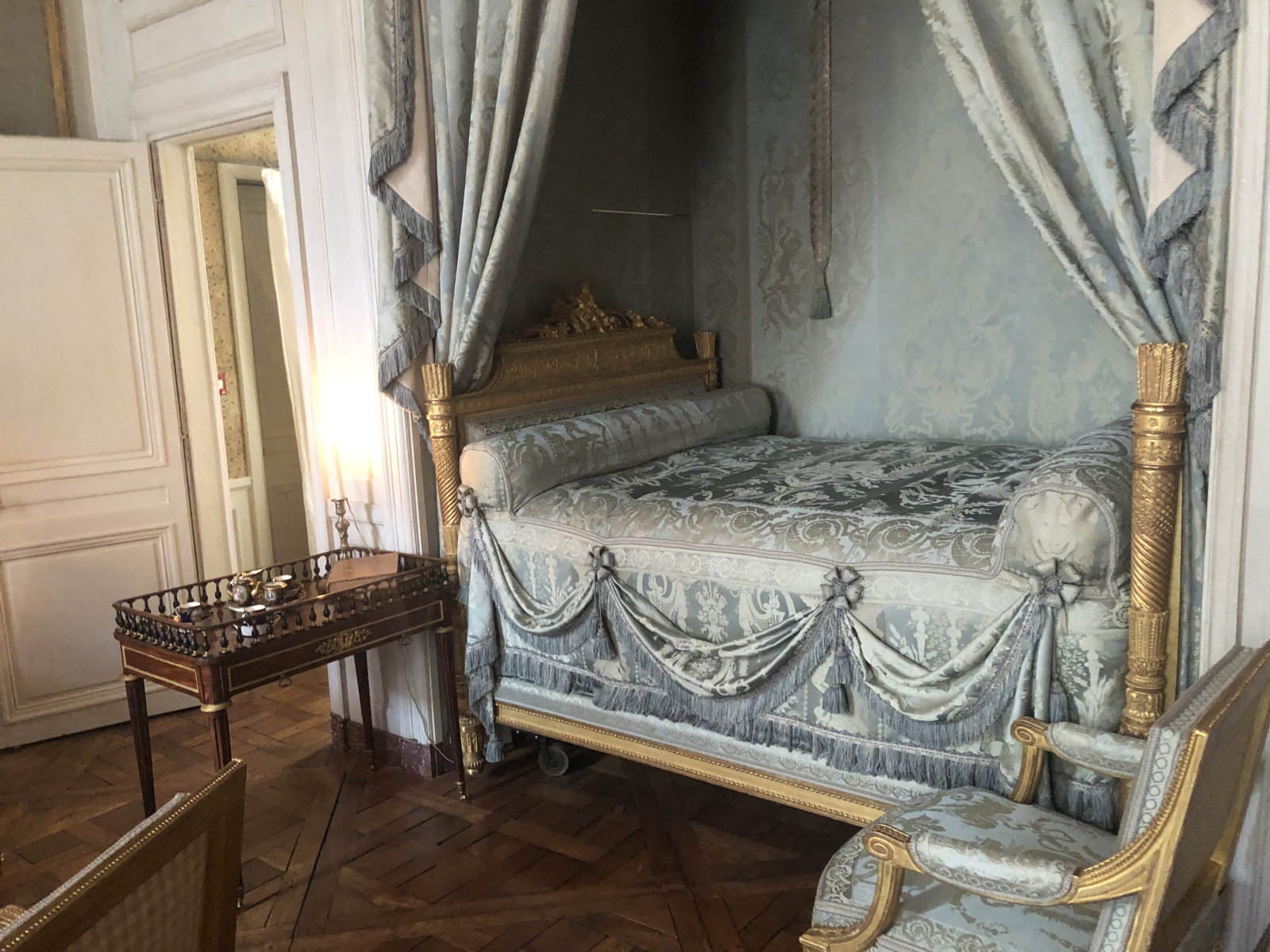 Visite de l'hôtel de la Marine à Paris