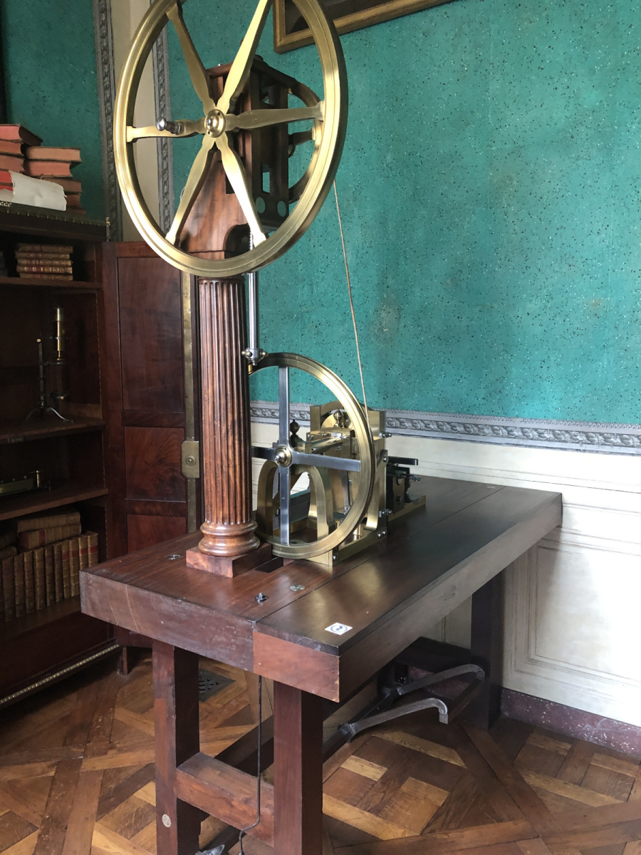 Visite de l'hôtel de la Marine à Paris
