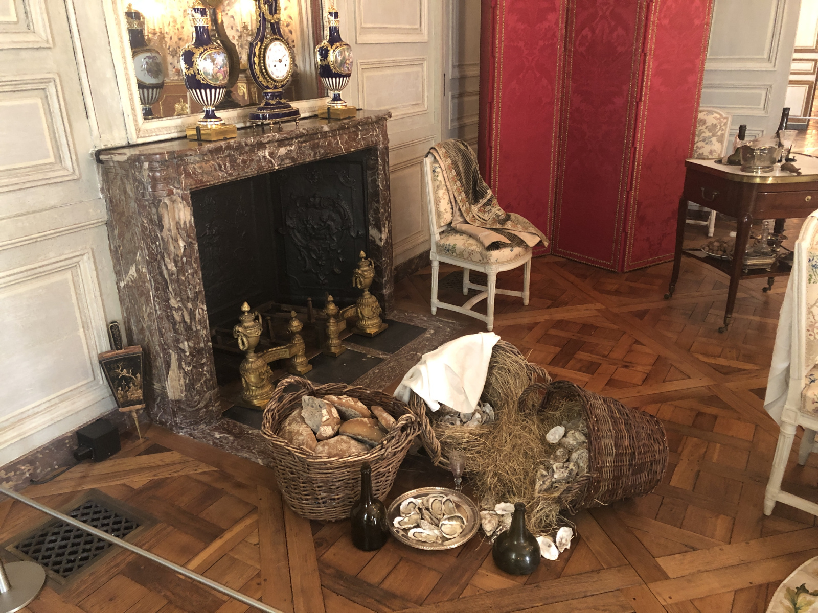 Visite de l'hôtel de la Marine à Paris
