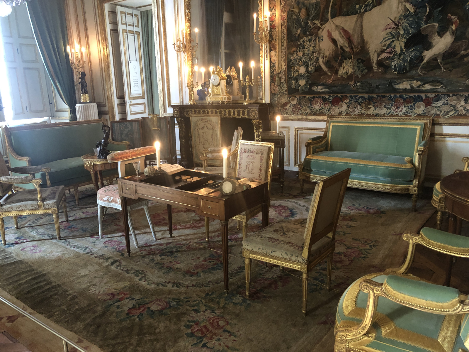 Visite de l'hôtel de la Marine à Paris