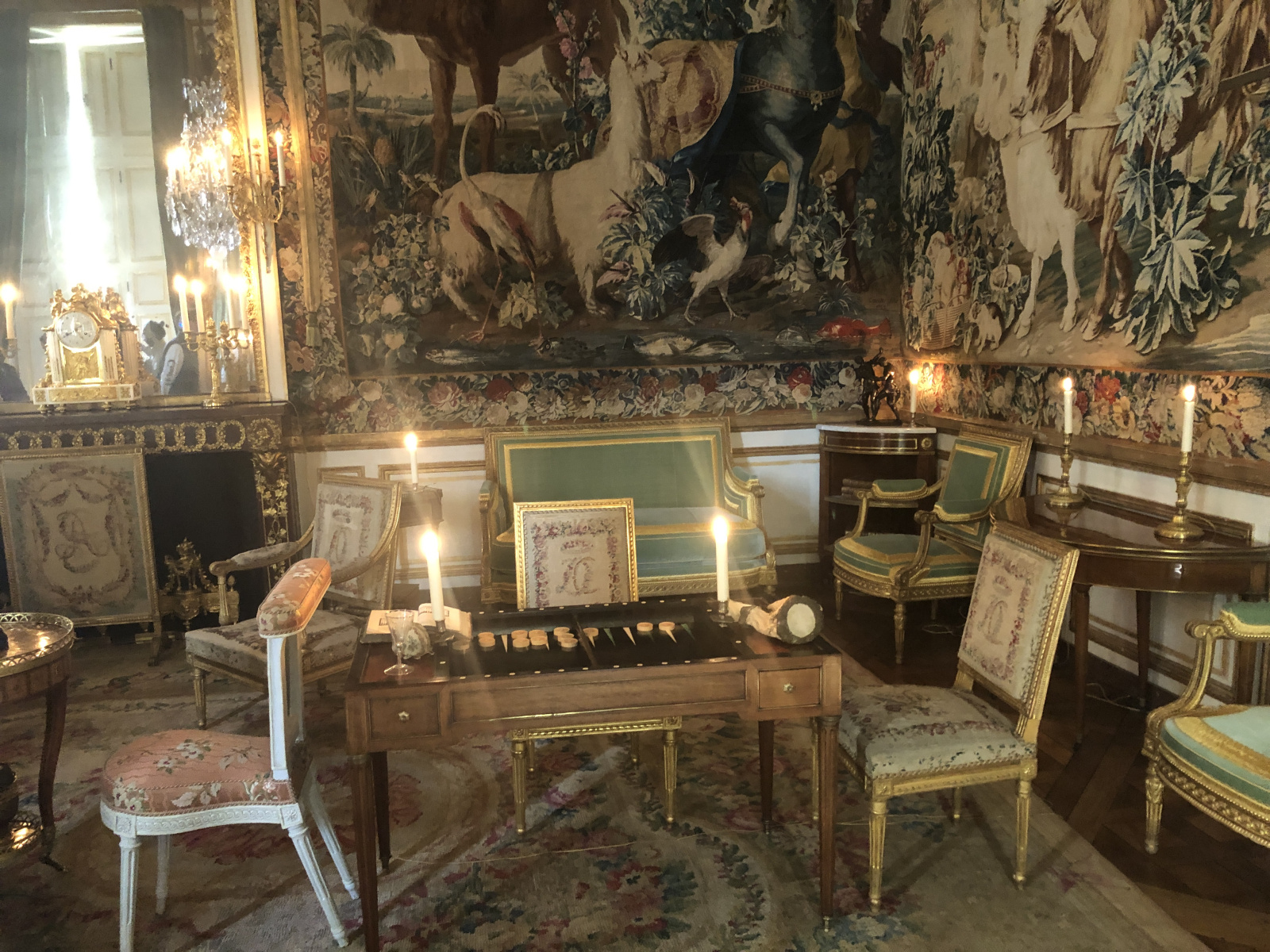 Visite de l'hôtel de la Marine à Paris