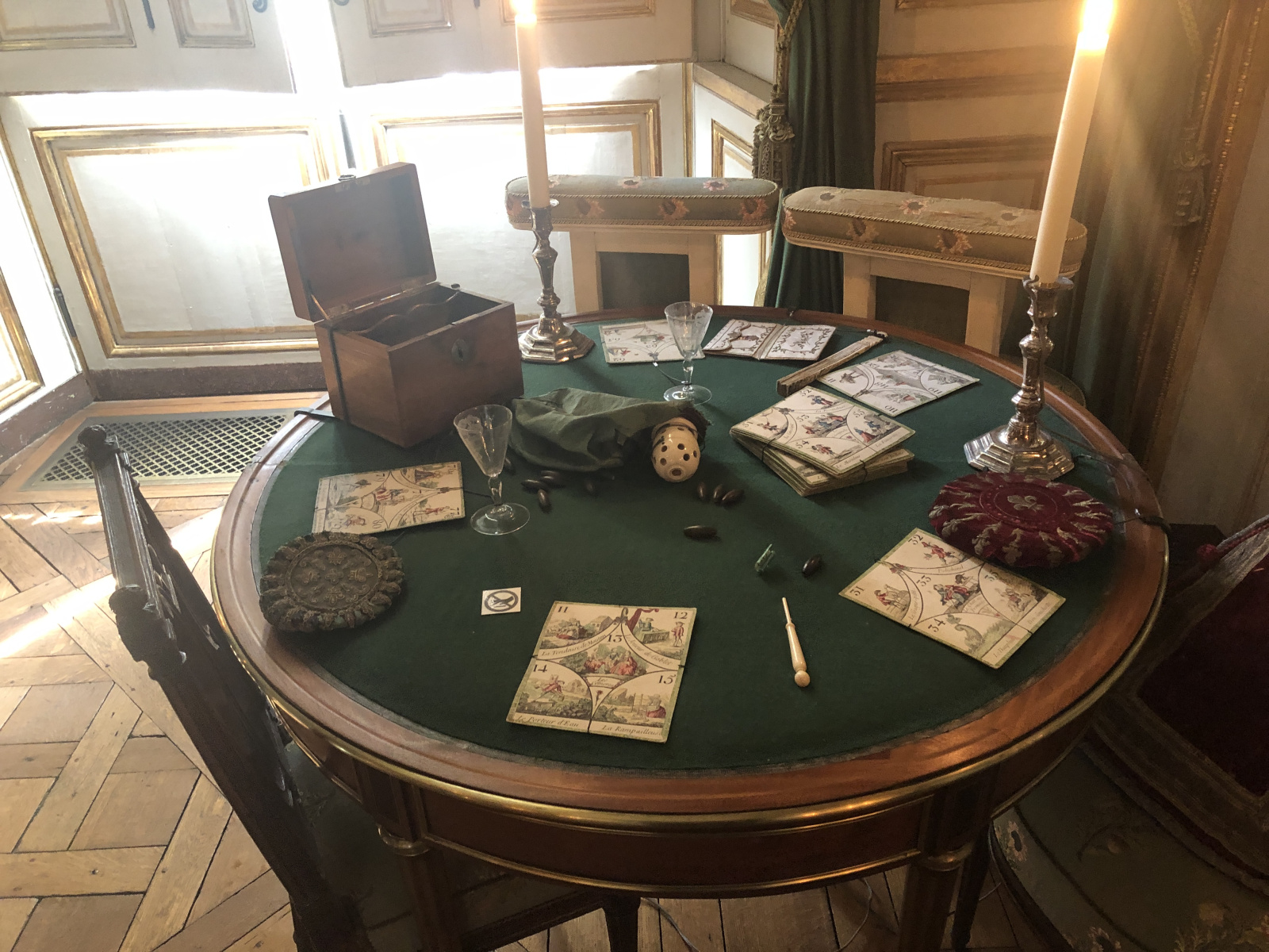 Visite de l'hôtel de la Marine à Paris