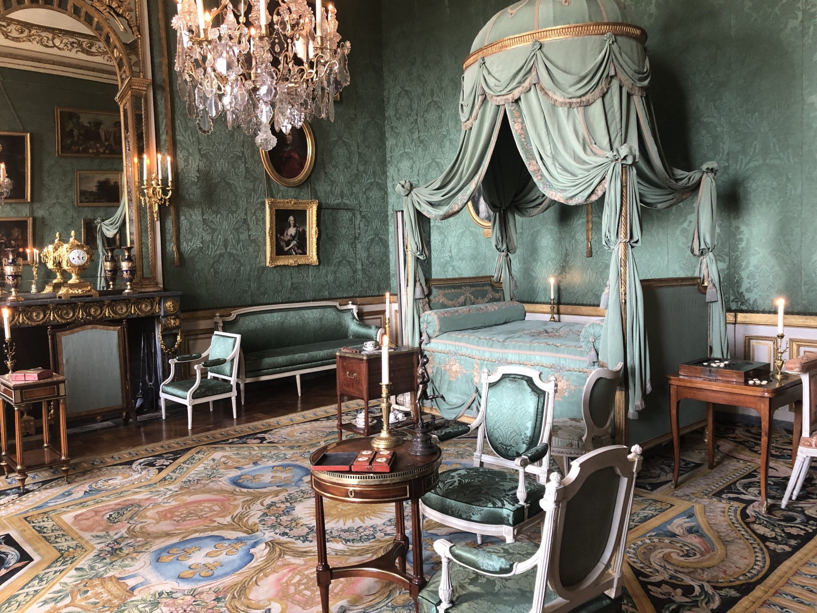 Visite de l'hôtel de la Marine à Paris
