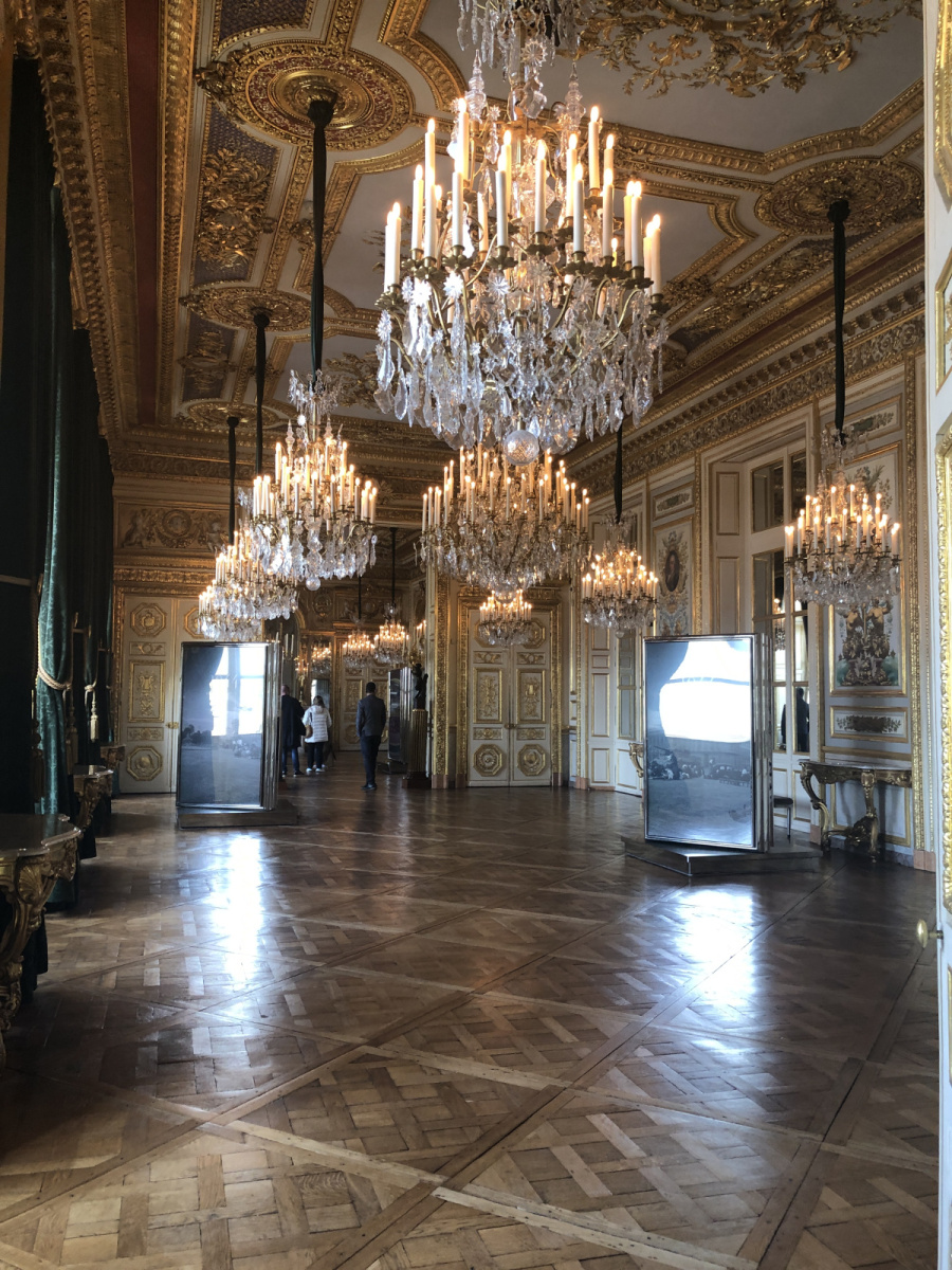 Visite de l'hôtel de la Marine à Paris