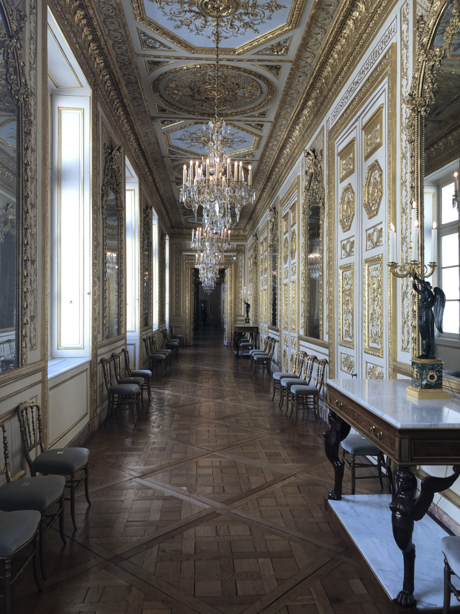 Visite de l'hôtel de la Marine à Paris
