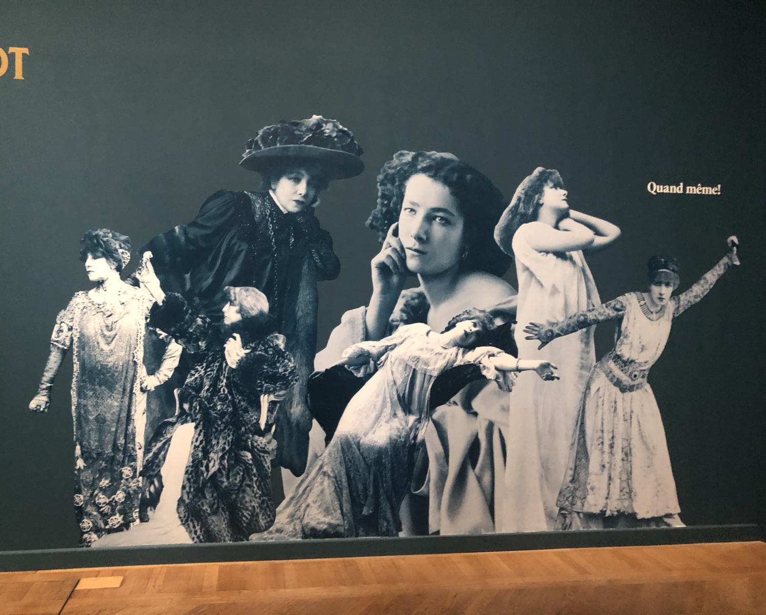 Visite de l'exposition Sarah Bernhardt au petit palais à Paris