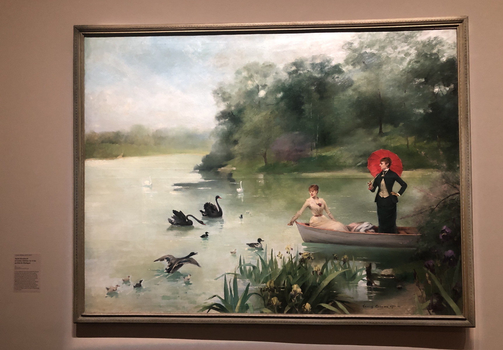 Visite de l'exposition Sarah Bernhardt au petit palais à Paris