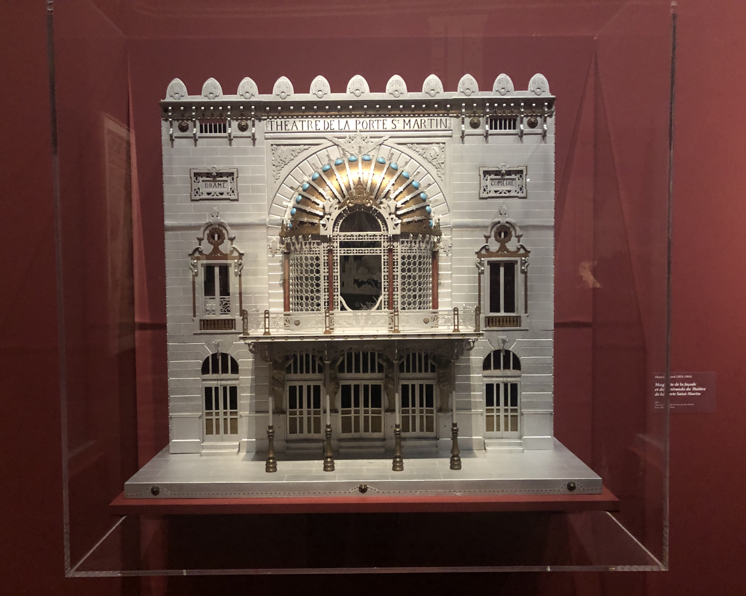 Visite de l'exposition Sarah Bernhardt au petit palais à Paris