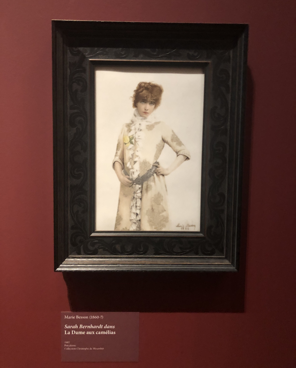 Visite de l'exposition Sarah Bernhardt au petit palais à Paris