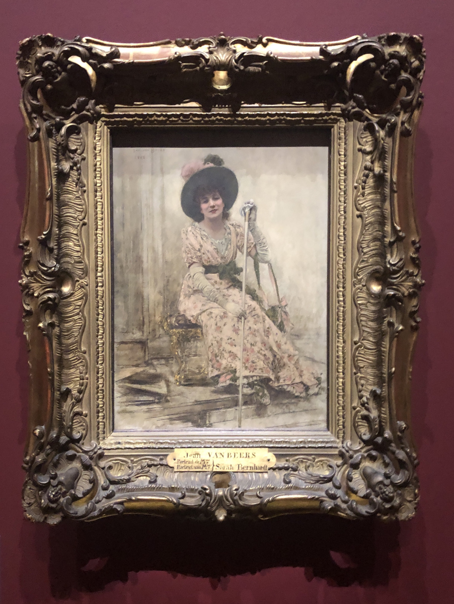 Visite de l'exposition Sarah Bernhardt au petit palais à Paris