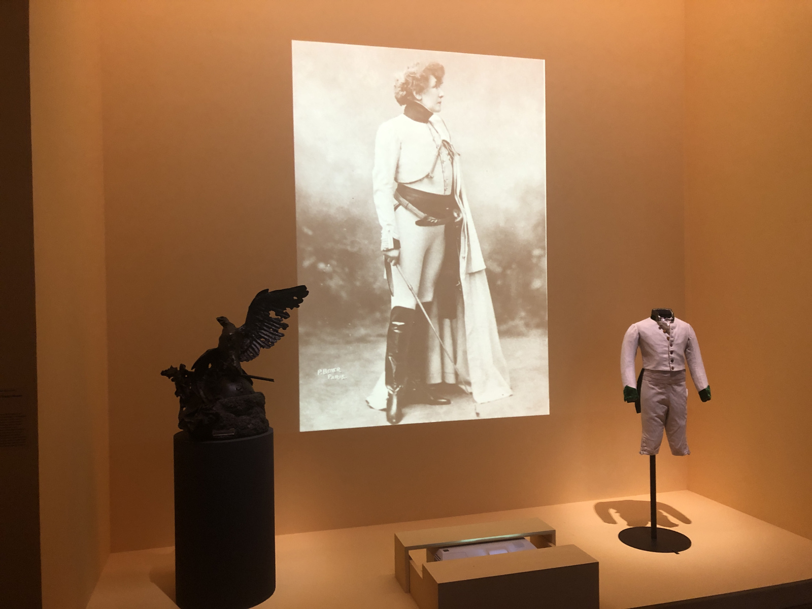 Visite de l'exposition Sarah Bernhardt au petit palais à Paris