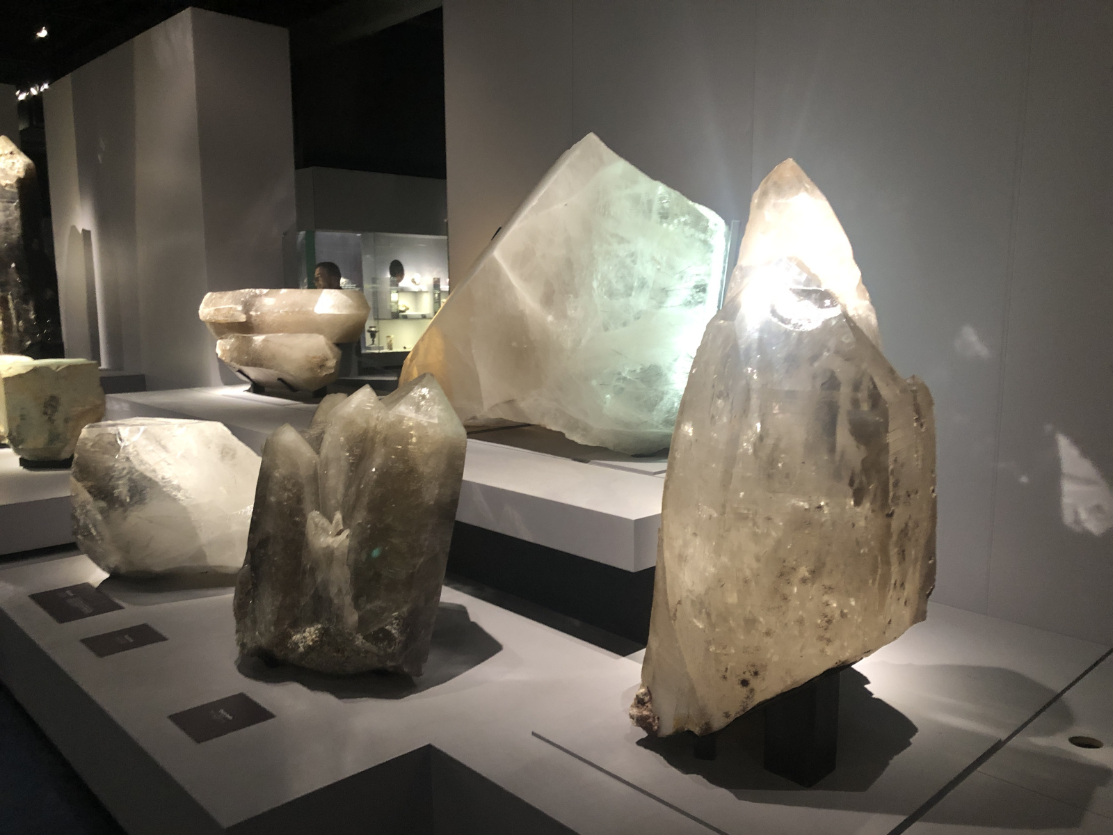 Visite du musée de minéralogie à Paris