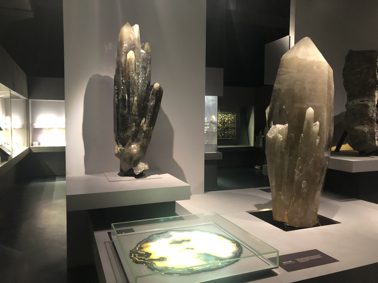 Visite du musée de minéralogie à Paris