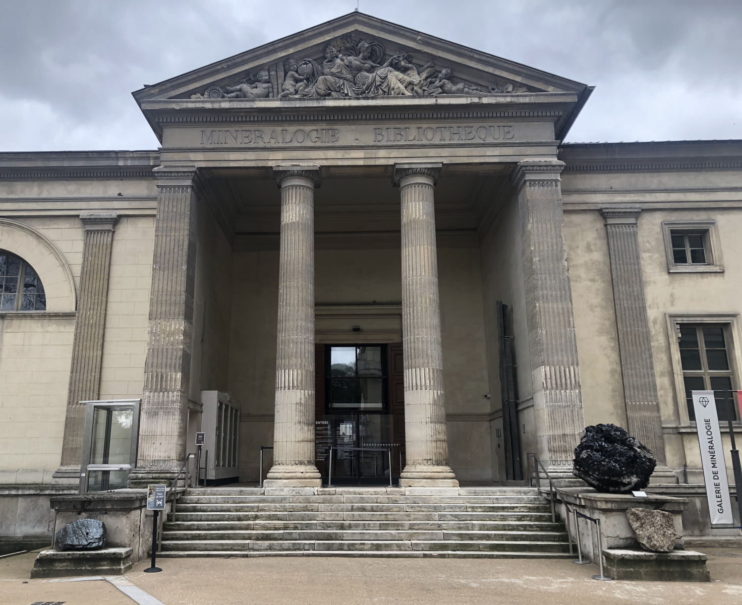 Visite du musée de minéralogie à Paris