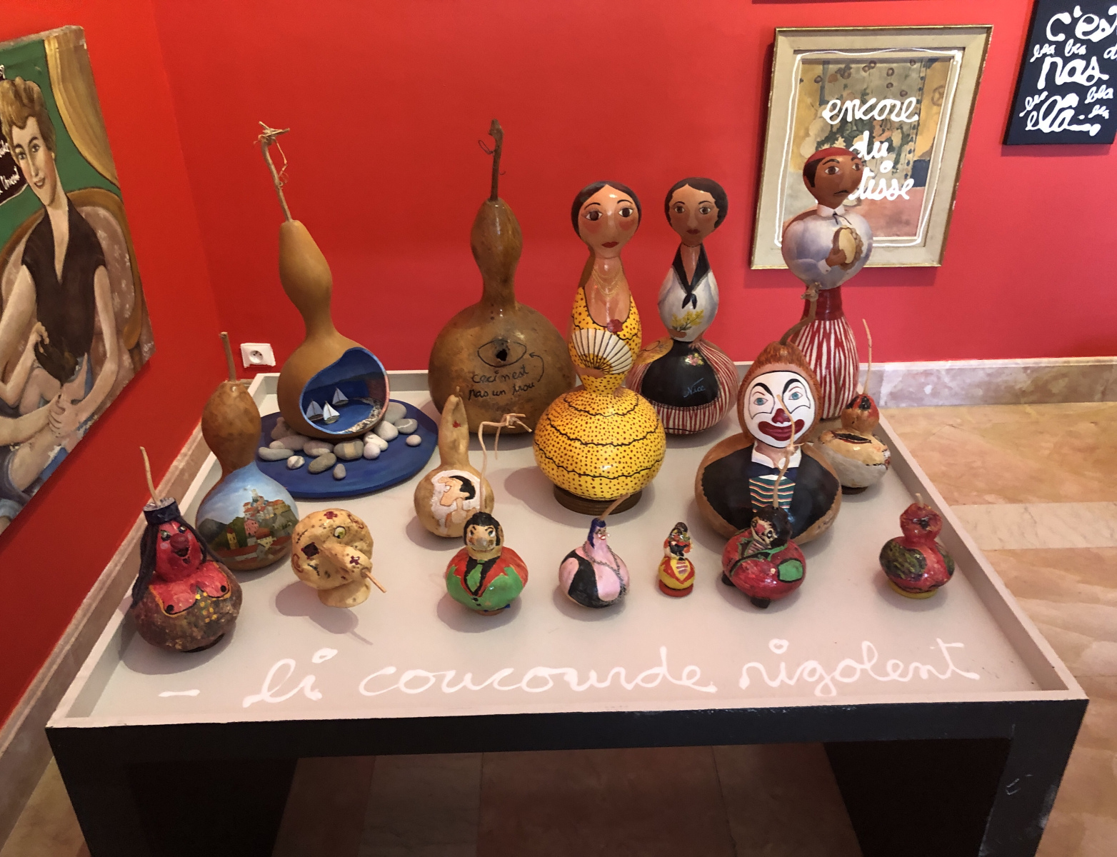 Visite de l'exposition 