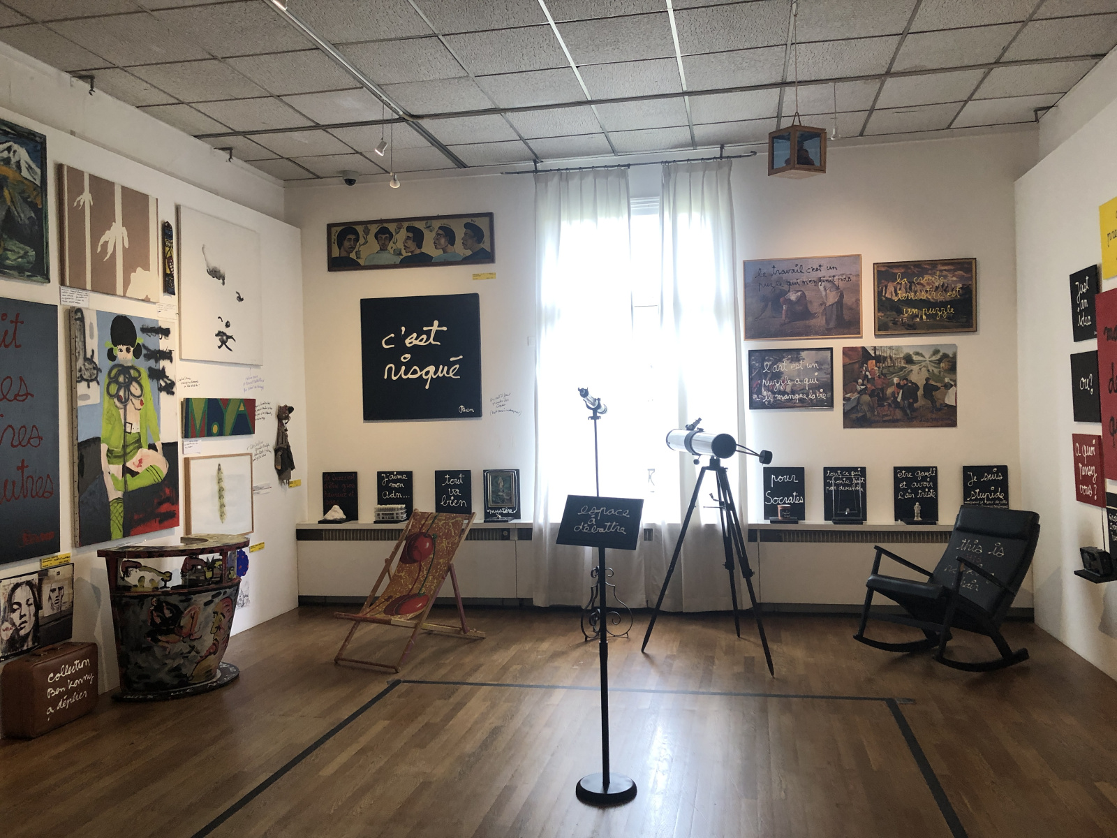 Visite de l'exposition 