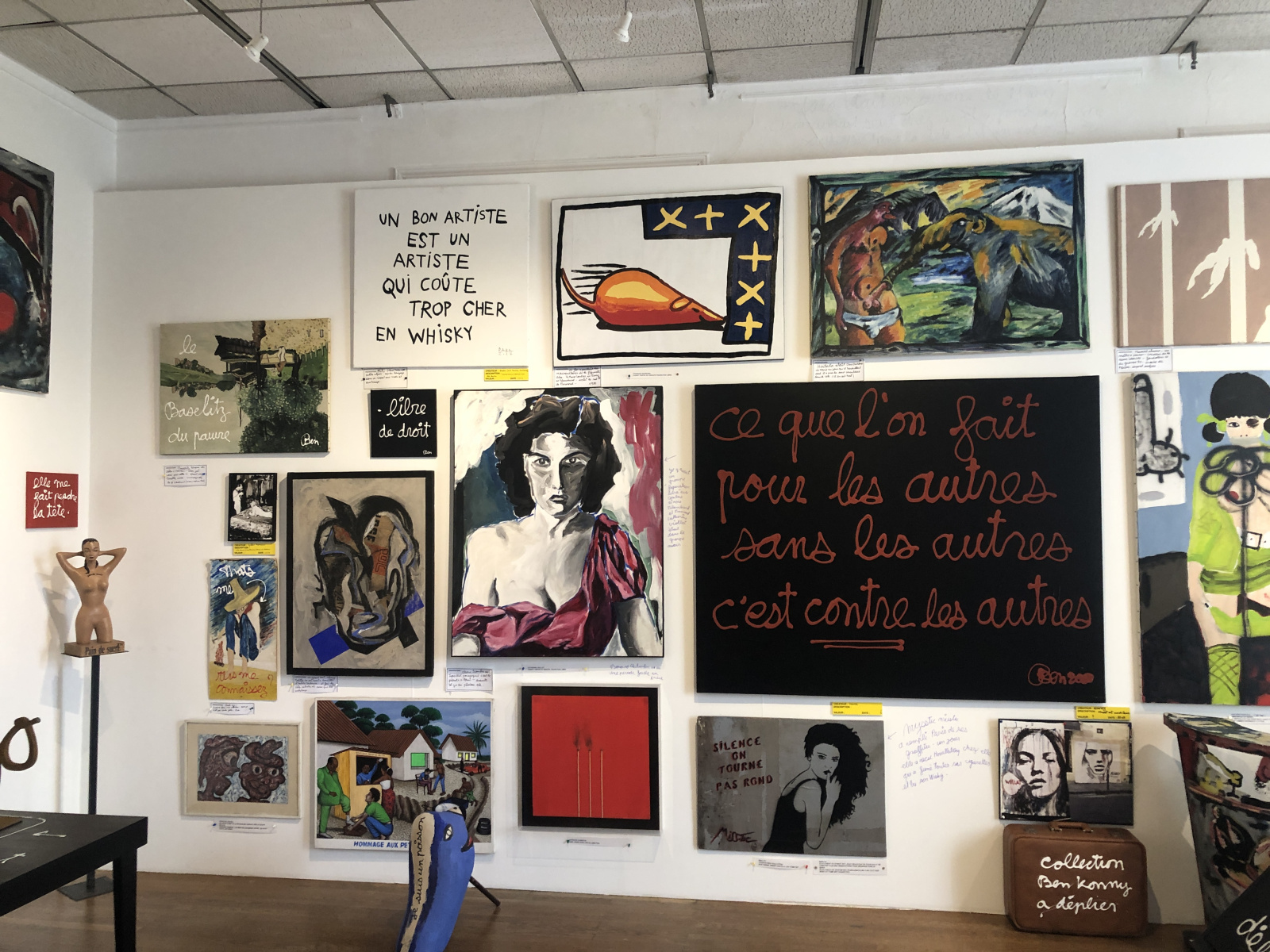 Visite de l'exposition 