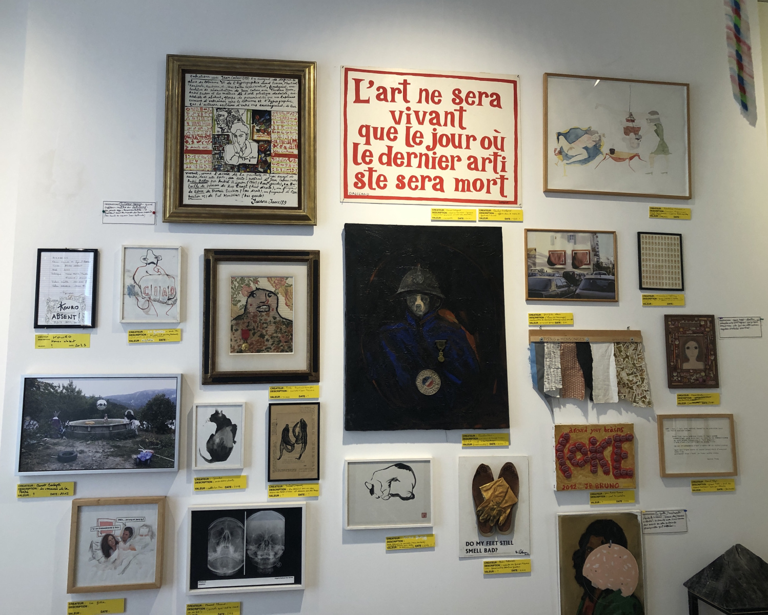 Visite de l'exposition 