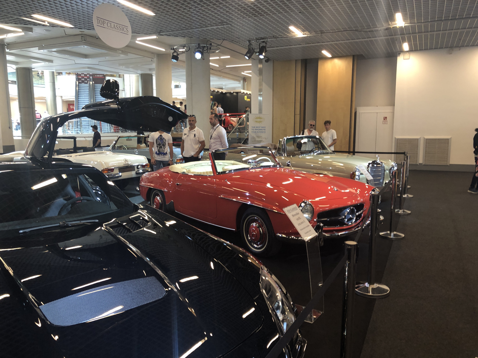 Visite du Salon Top Marques à Monaco
